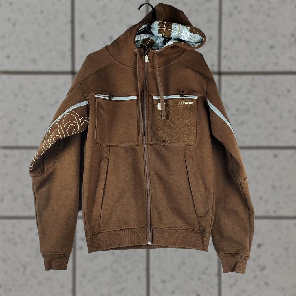 Dakine DAKINE Brown Full Zip Jacket Small Men Regular" Size US S / EU 44-46 / 1 - 1 Thumbnail