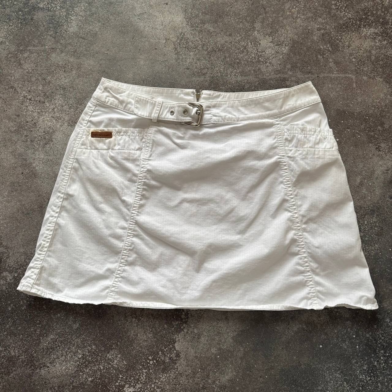 Dolce & Gabbana Dolce & Gabbana Vintage Belted Mini Skirt Size 32" / US 10 / IT 46 - 1 Thumbnail