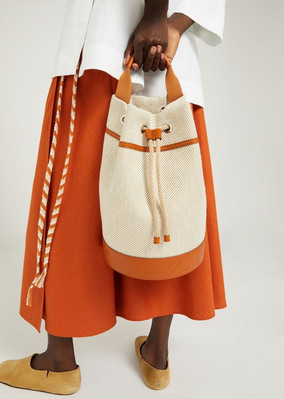 Loro Piana o1srvl11e0624 Size: OS FAM9991 Harbor Sack Bag Size ONE SIZE - 4 Thumbnail