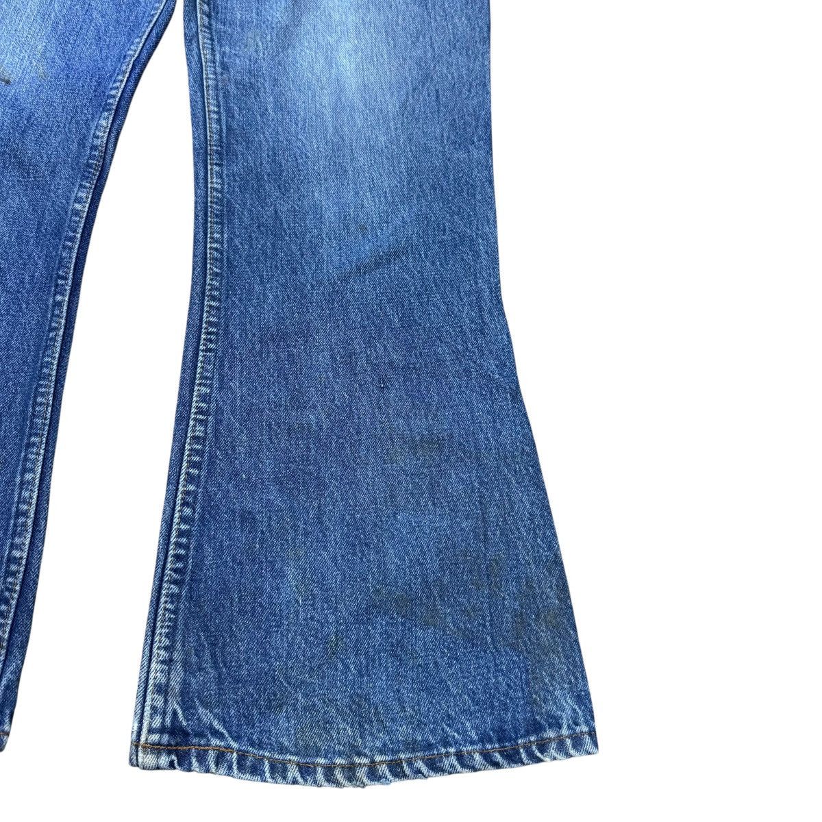 Levi's Vintage 80s Levis 646 Bell Bottom Jeans #8 Orangetab Size US 33 - 8 Thumbnail
