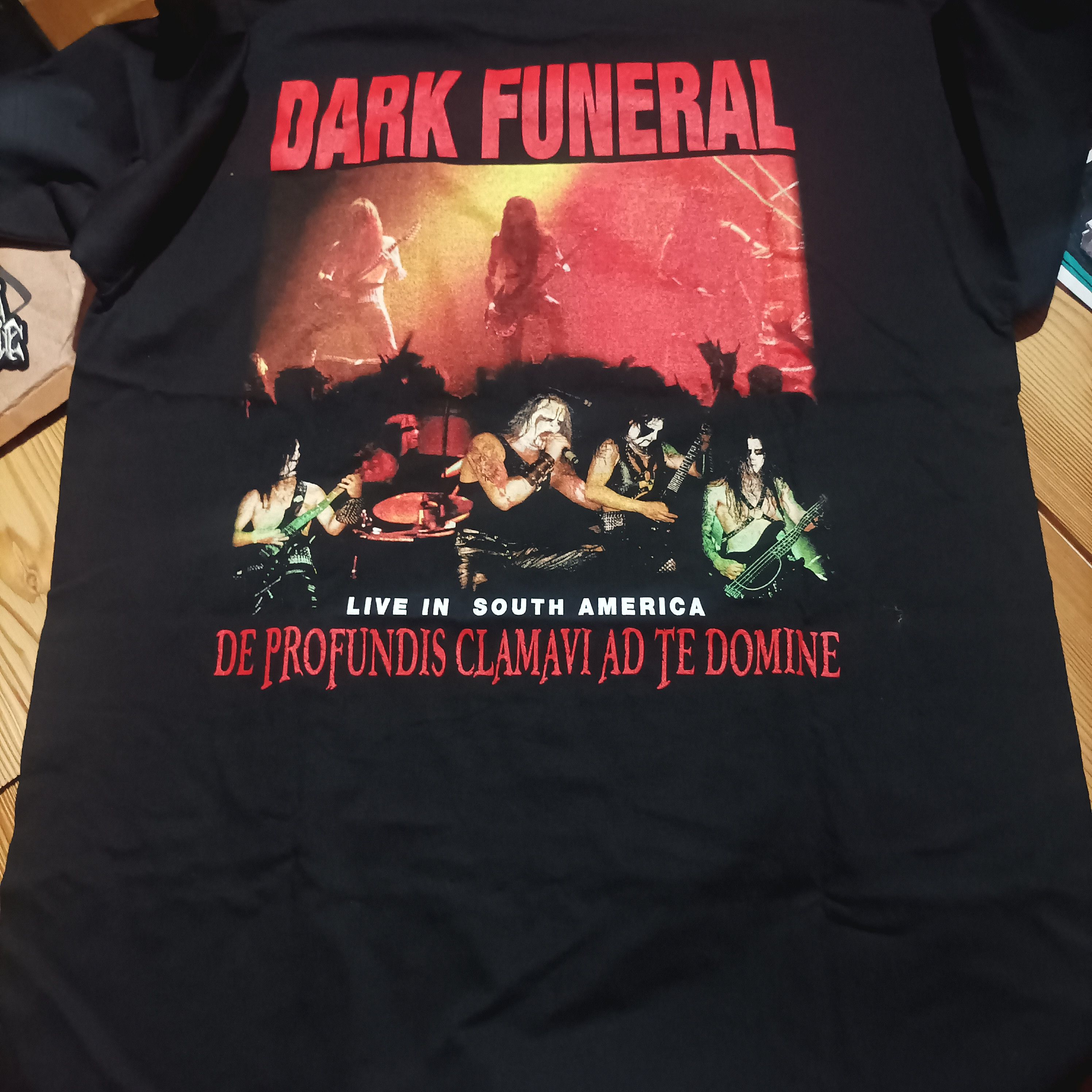 Vintage Dark Funeral south america Live XL tee Size US XL / EU 56 / 4 - 3 Thumbnail