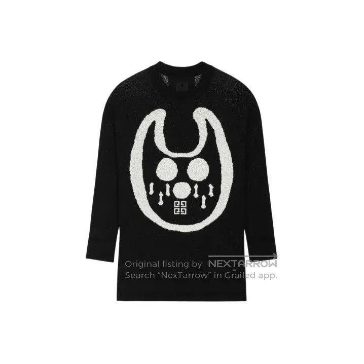 Givenchy Givenchy x Chito SS22 Mask Pattern Knit Sweater. Size US L / EU 52-54 / 3 - 1 Thumbnail