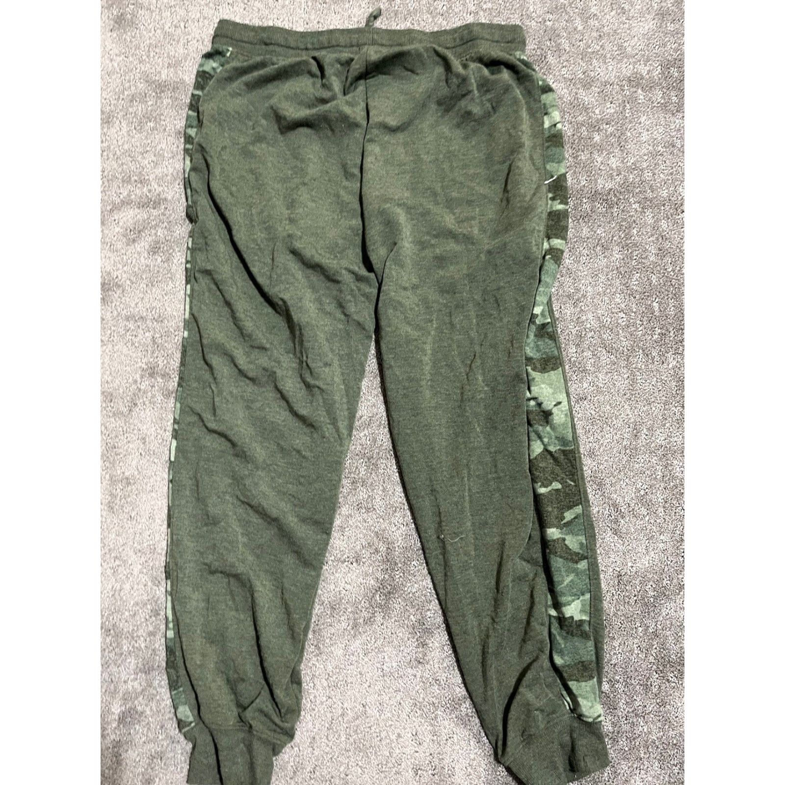 Splendid Splendid Women's Jogger Pants Green Camo Camouflage Sides Medium Size 32" / US 10 / IT 46 - 3 Thumbnail