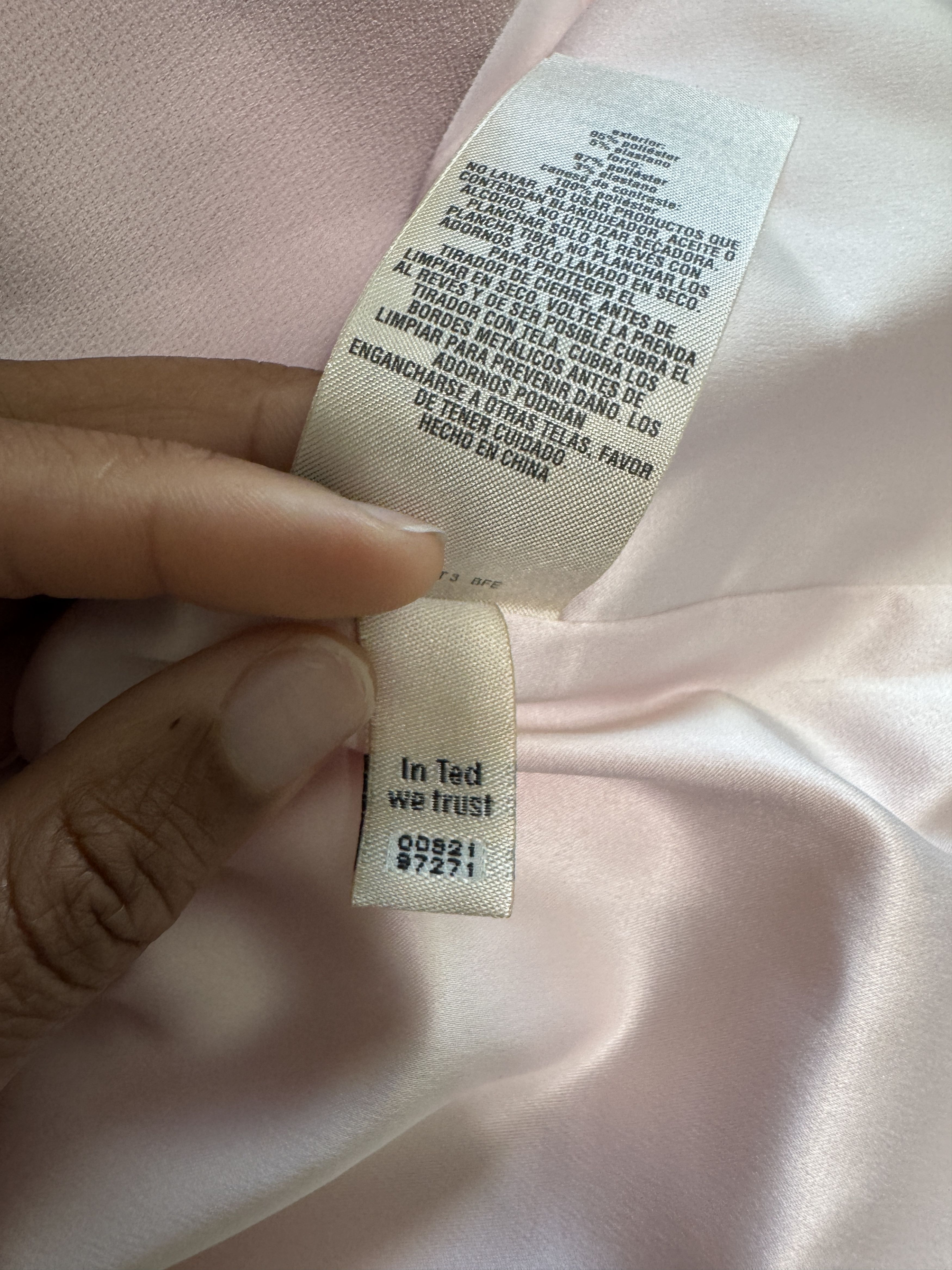 Ted Baker Ted baker Pink cocktail dress Size XS / US 0-2 / IT 36-38 - 8 Thumbnail