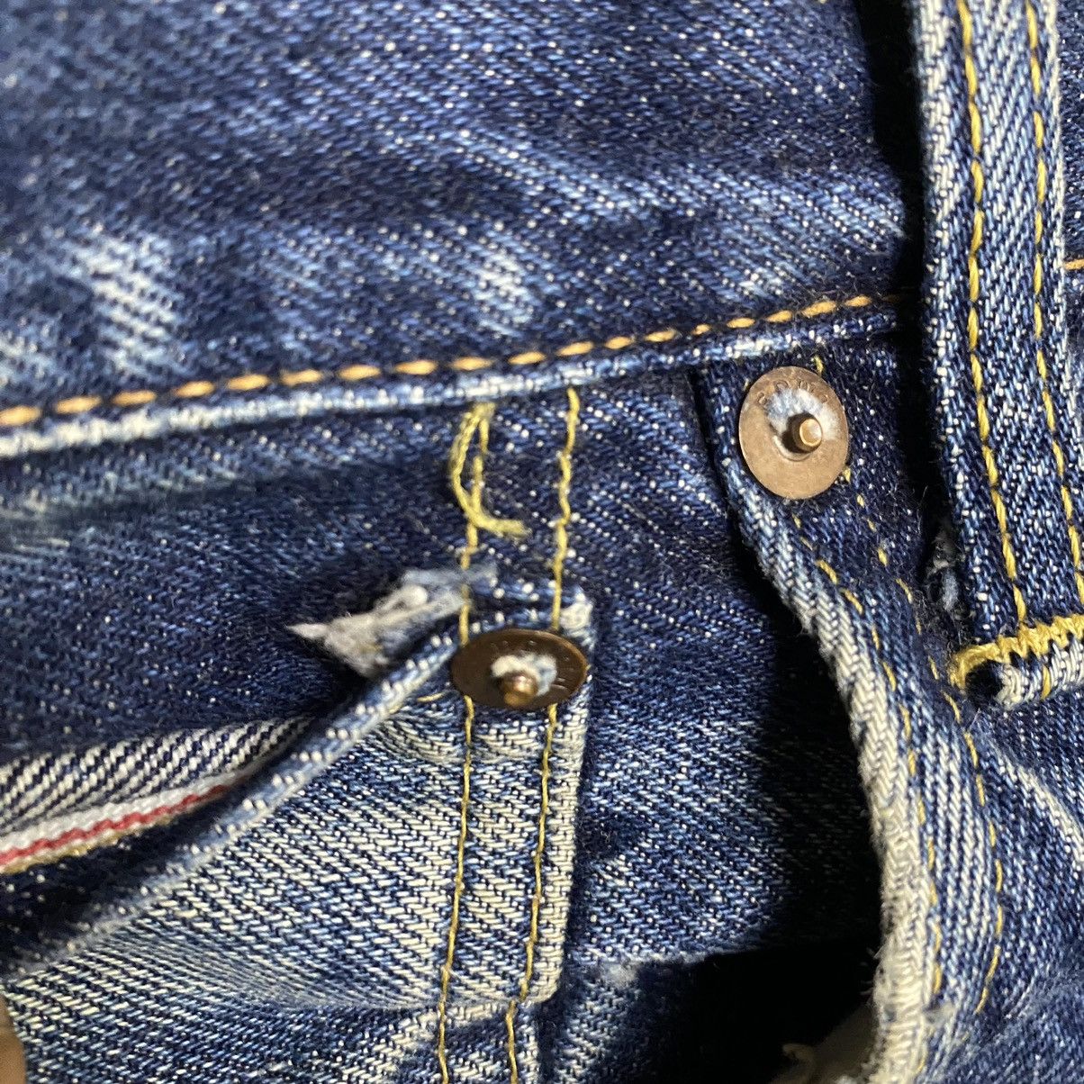 Edwin × Japanese Brand Edwin selvedge baggy distressed denim Size US 32 / EU 48 - 18 Thumbnail