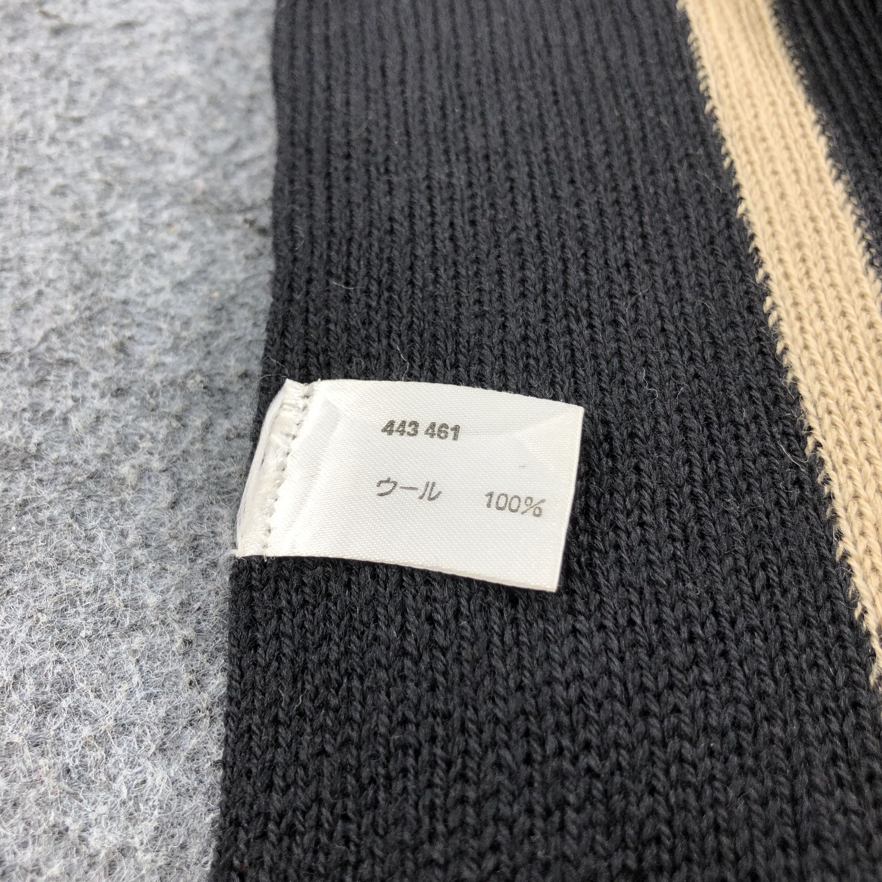 Paul Smith Paul Smith Striped Knit Wool Scarf Muffler V670 Size ONE SIZE - 5 Thumbnail