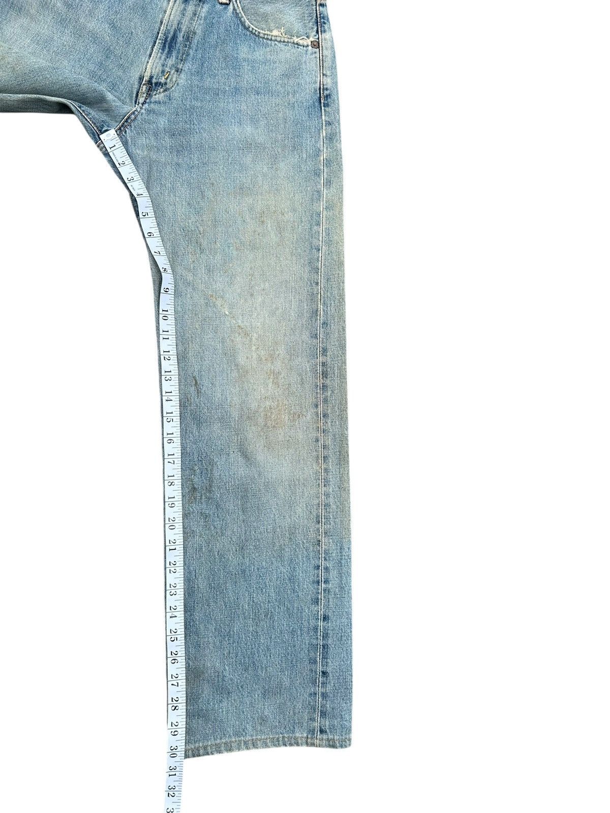 Kapital Vintage Edwin 505x Selvedge Dirty Distressed Denim Jeans Size US 28 / EU 44 - 17 Thumbnail