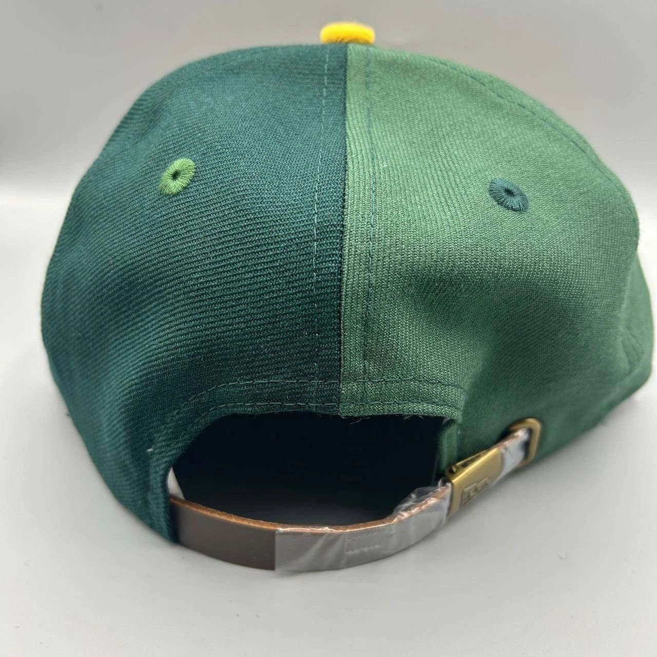 New Era Oakland Athletics Hat Men Retro Crown MLB Strap Back Wool Size ONE SIZE - 5 Thumbnail