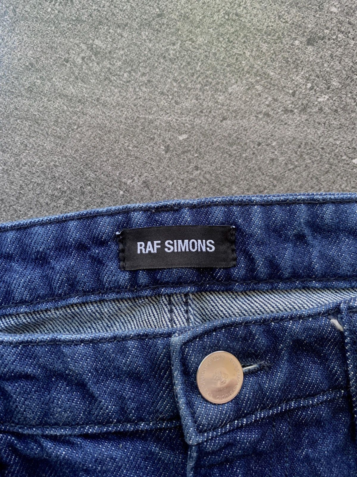 Raf Simons FREE TAX! SS 2019 Slim Tape Denim Jeans Size US 28 / EU 44 - 7 Thumbnail