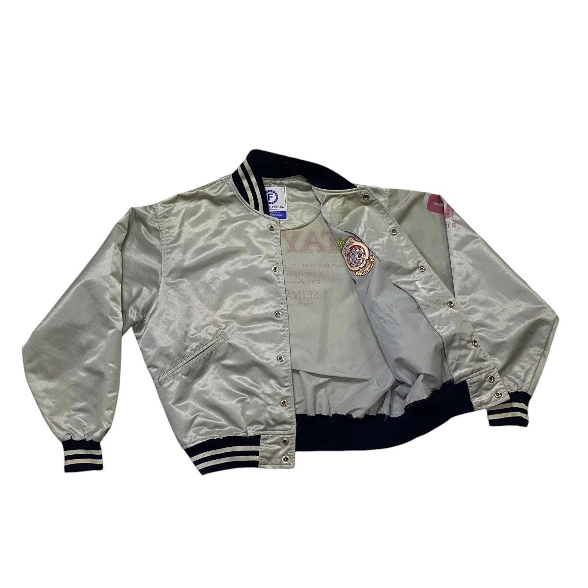 Japanese Brand × Vintage Vintage 80s varsity jacket Size US M / EU 48-50 / 2 - 6 Thumbnail