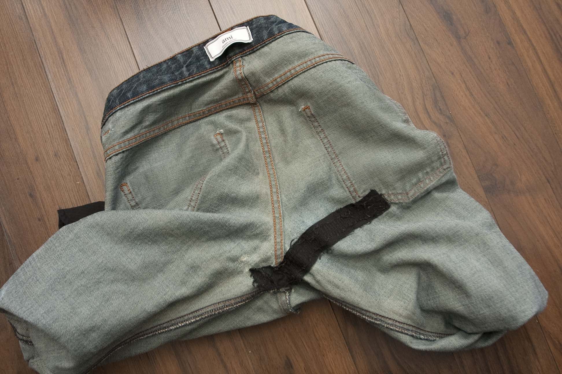 AMI Alexandre Mattiussi AMI Jeans Distressed Size 30x29.5 Blue Size US 30 / EU 46 - 7 Thumbnail