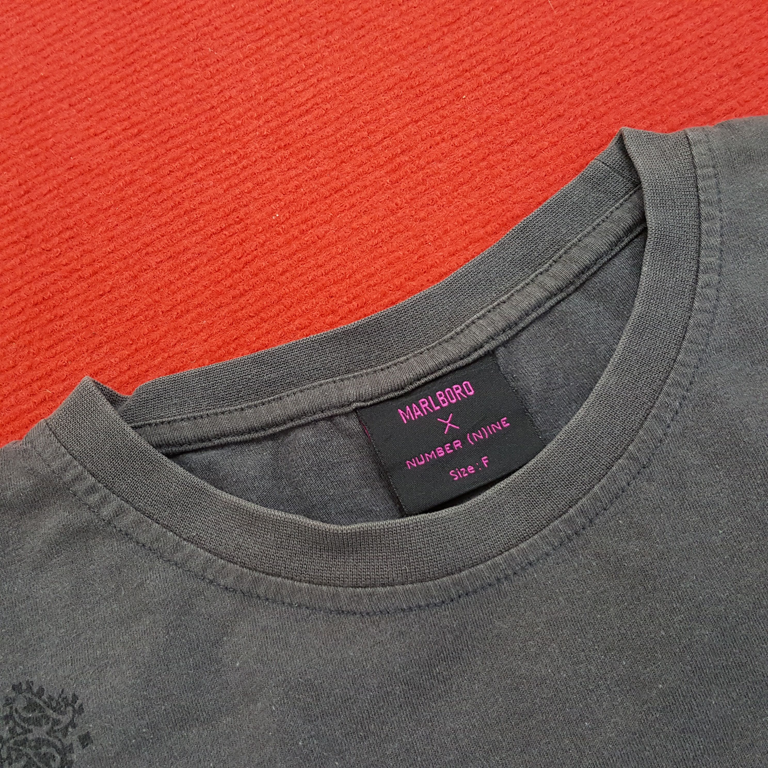 Number (N)ine Marlboro X Number Nine Japanese Brand Designer Tshirt Size US M / EU 48-50 / 2 - 5 Thumbnail