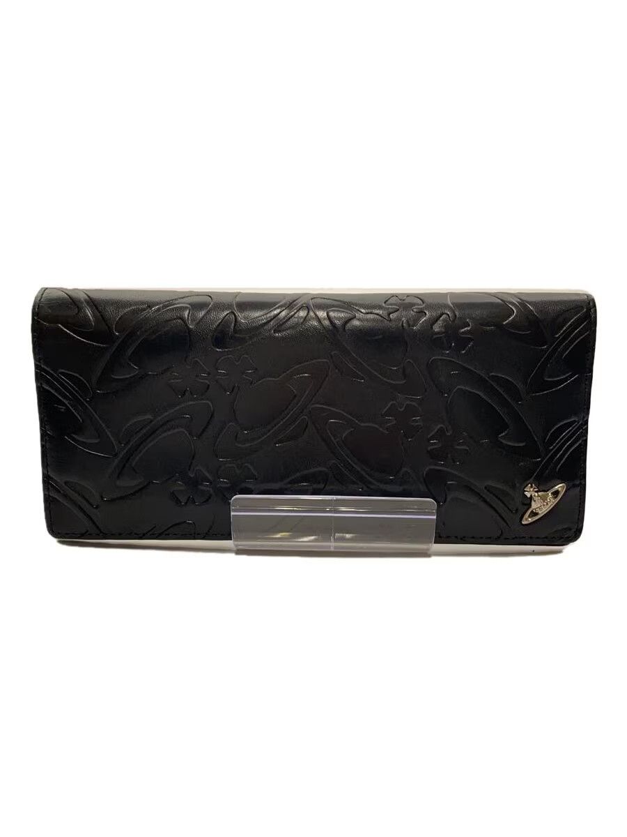 Vivienne Westwood Vivienne Westwood Whole Pttn Lthr Long Wallet Black Size ONE SIZE - 1 Thumbnail