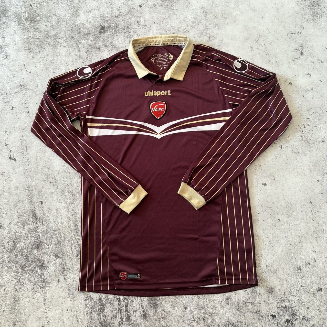 Other Valenciennes 2012 2013 AWAY 100 CENTENARY SIZE L Size US L / EU 52-54 / 3 - 1 Thumbnail