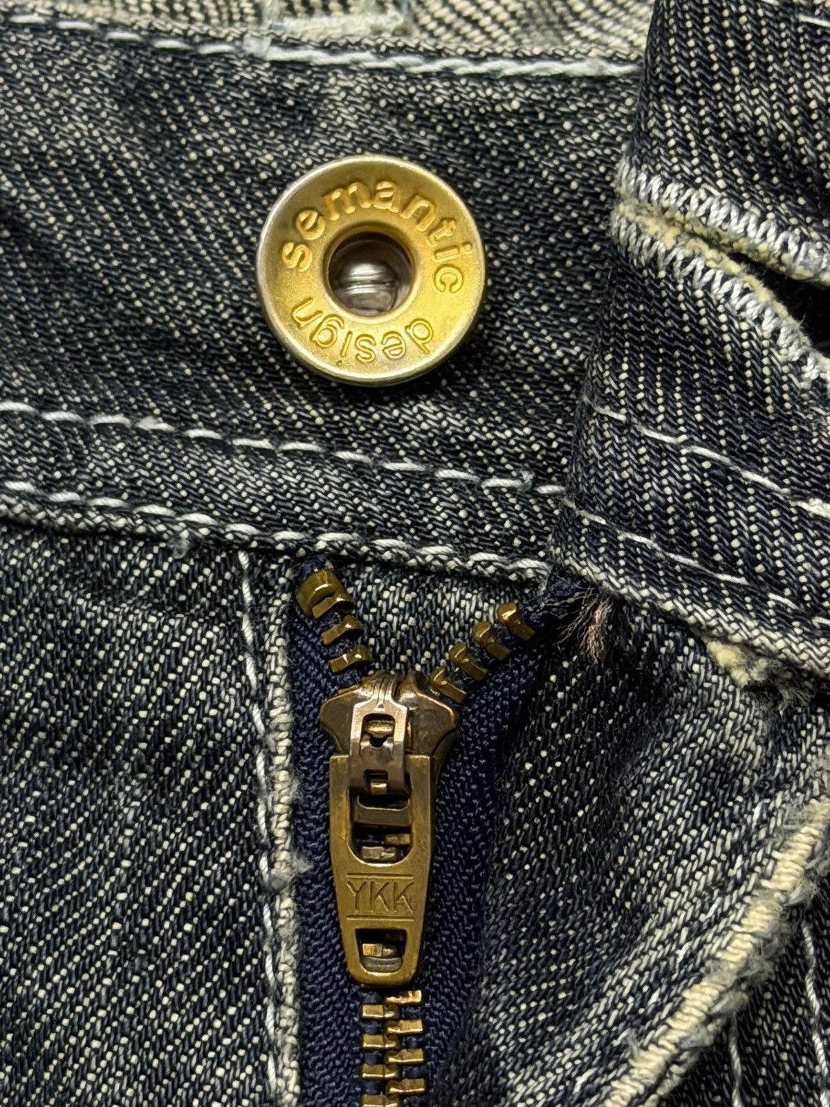 semanticdesign Vintage Semantic Design Japan Denim Jeans | Slim Bootcut W29 Size US 29 - 12 Thumbnail