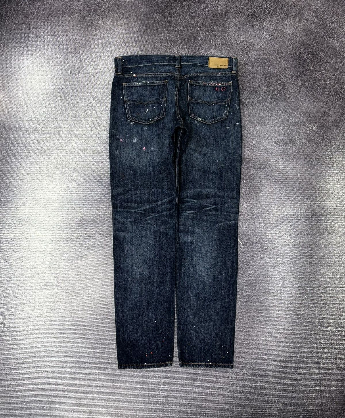 Polo Ralph Lauren Polo Ralph Lauren Astor Slim Boyfriend Painted Denim Jeans Size US 28 / EU 44 - 2 Thumbnail