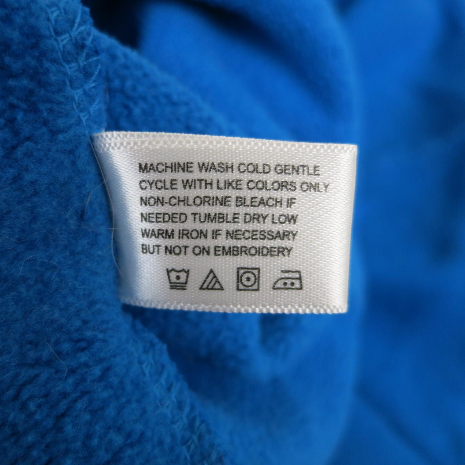 U.S. Polo Assn. US Polo Assn Blue Zip-Up Hoodie Sweatshirt Men's Medium Size US M / EU 48-50 / 2 - 5 Thumbnail