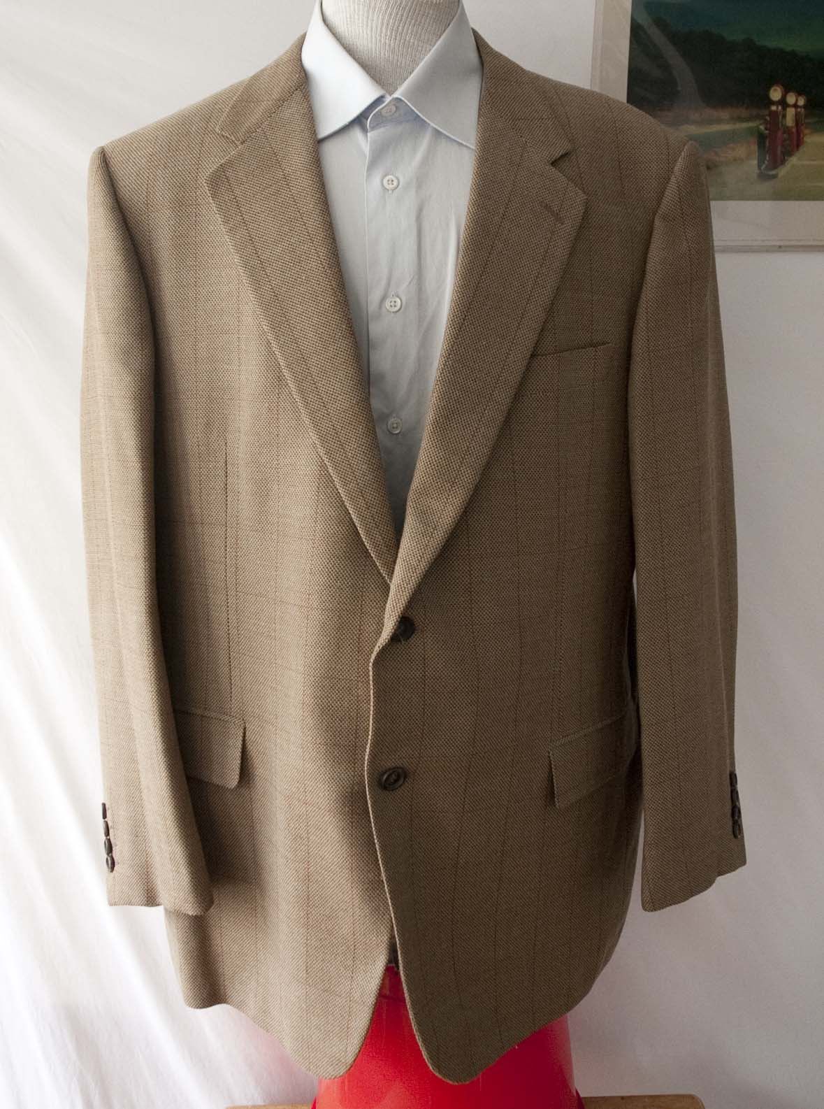 Zanella Zanella Jacket Sport Coat Size 46 Wool Brown Size 46R - 1 Thumbnail