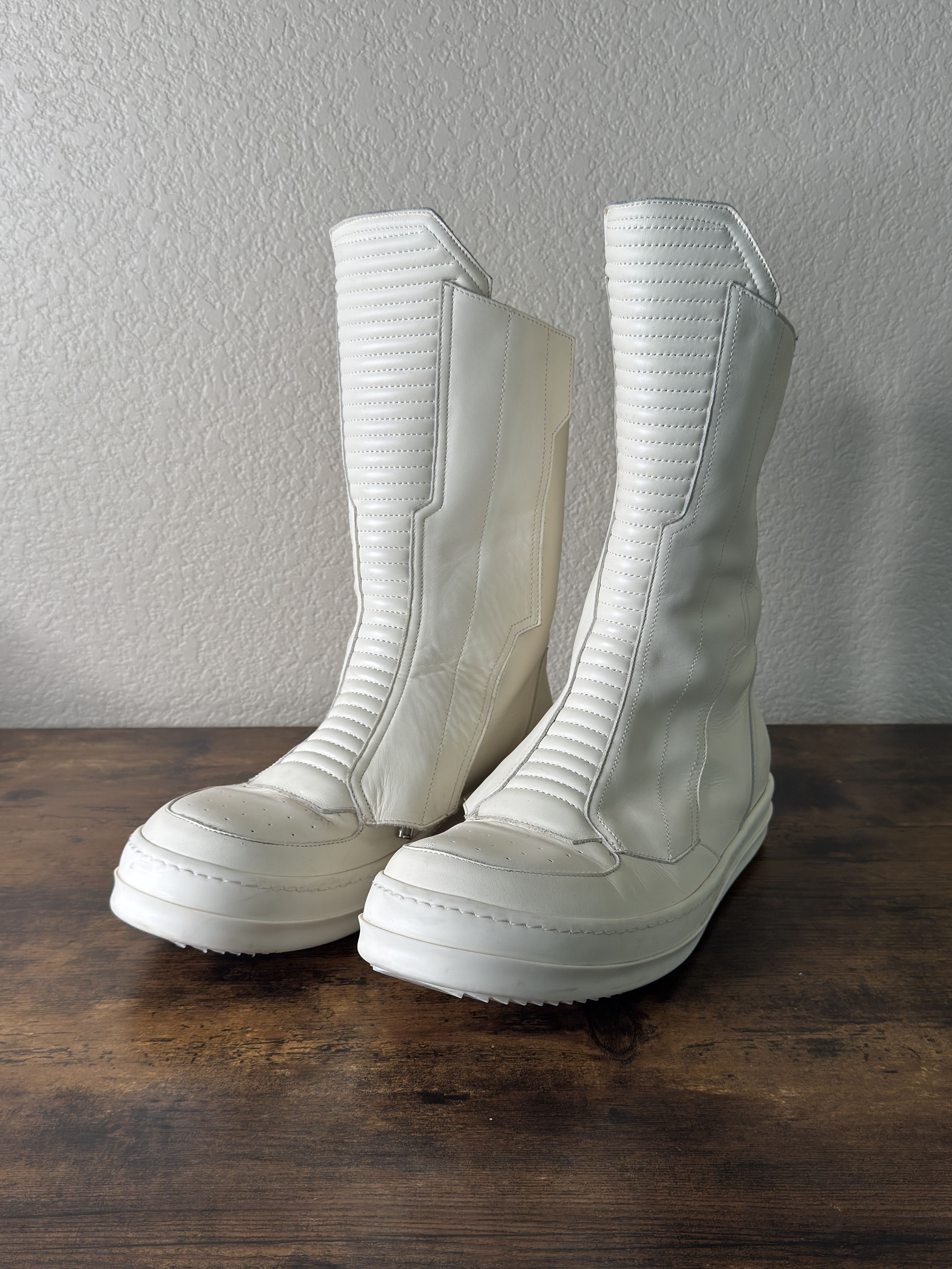 Rick Owens Motocross Geobasket Boots, Rick Owens Size US 11 / EU 44 - 1 Thumbnail