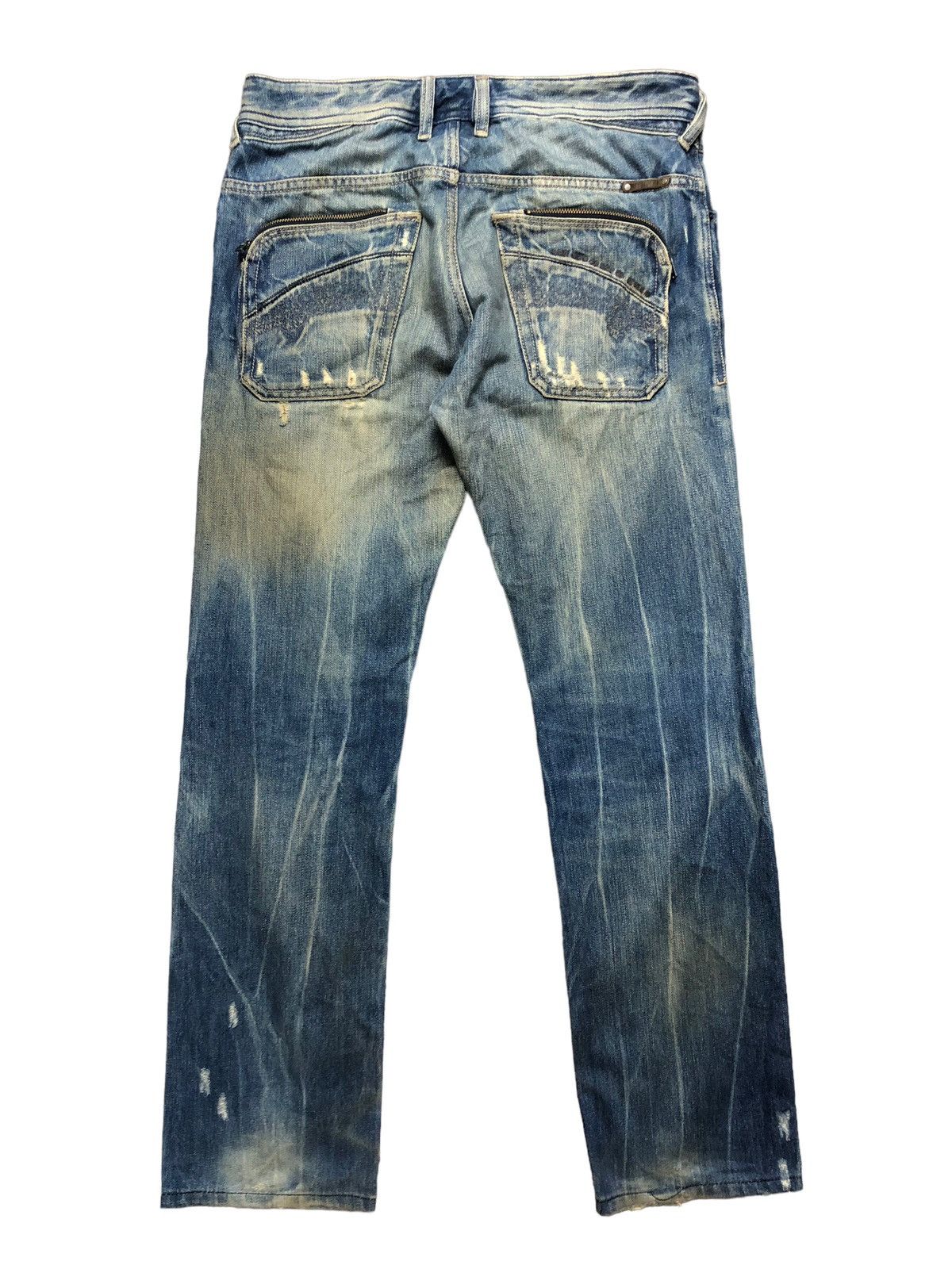 Diesel Vintage Diesel Distressed Dirty Faded Jeans Size US 32 / EU 48 - 10 Thumbnail