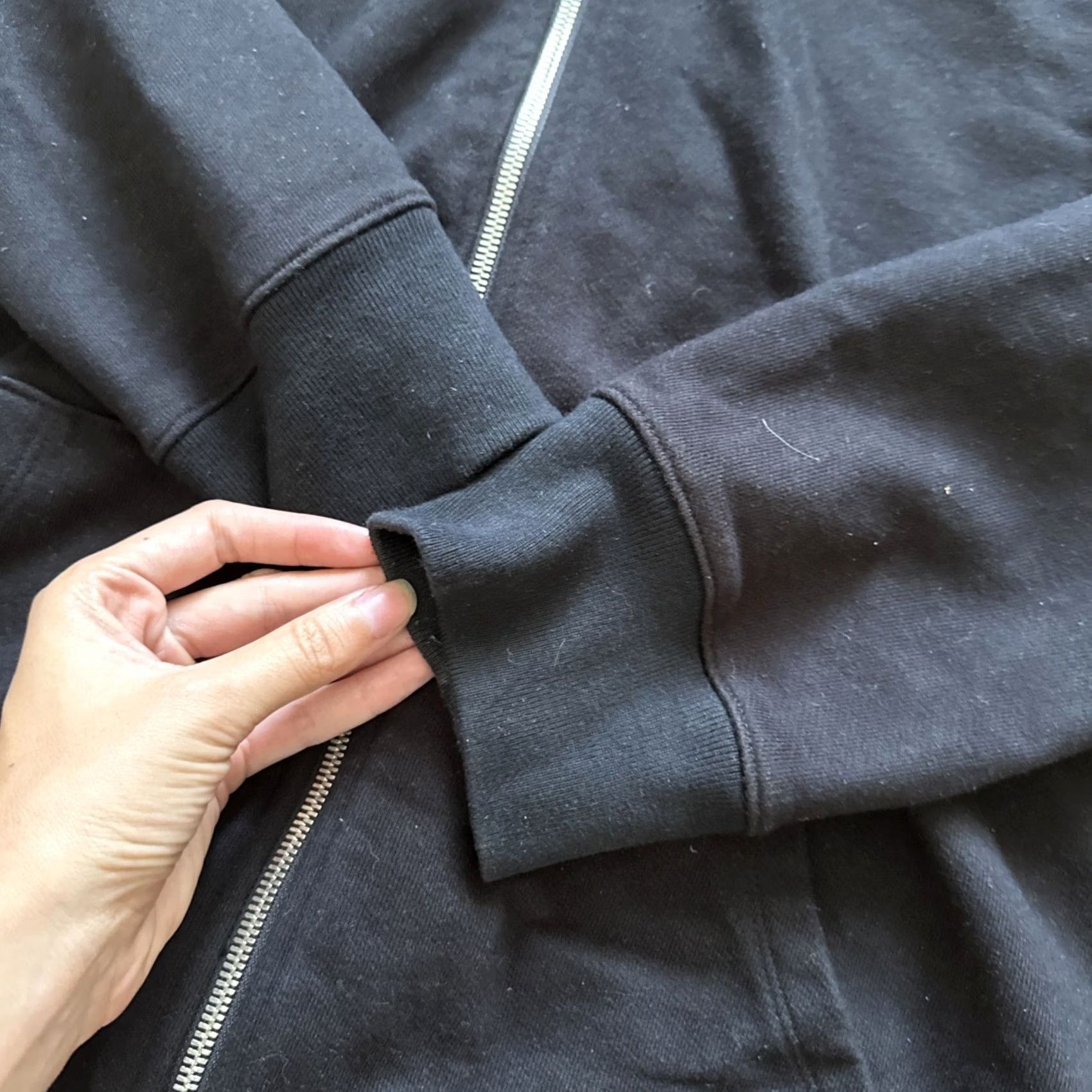 Vintage Eliantte Full Zip Hoodie Crew Neck XL Men Black Logo Size US XL / EU 56 / 4 - 4 Thumbnail
