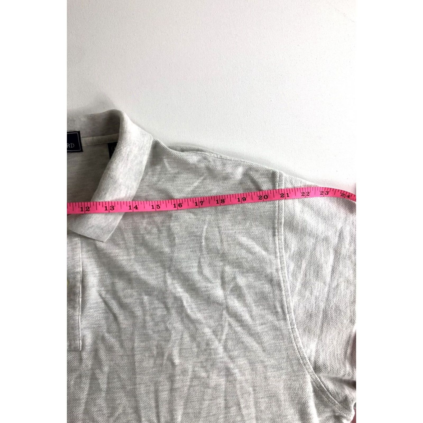 Vintage John Ashford Polo Shirt Men Size 2XLT Gray 100% Cotton Short Sleeve R49 Size US XXL / EU 58 / 5 - 5 Thumbnail