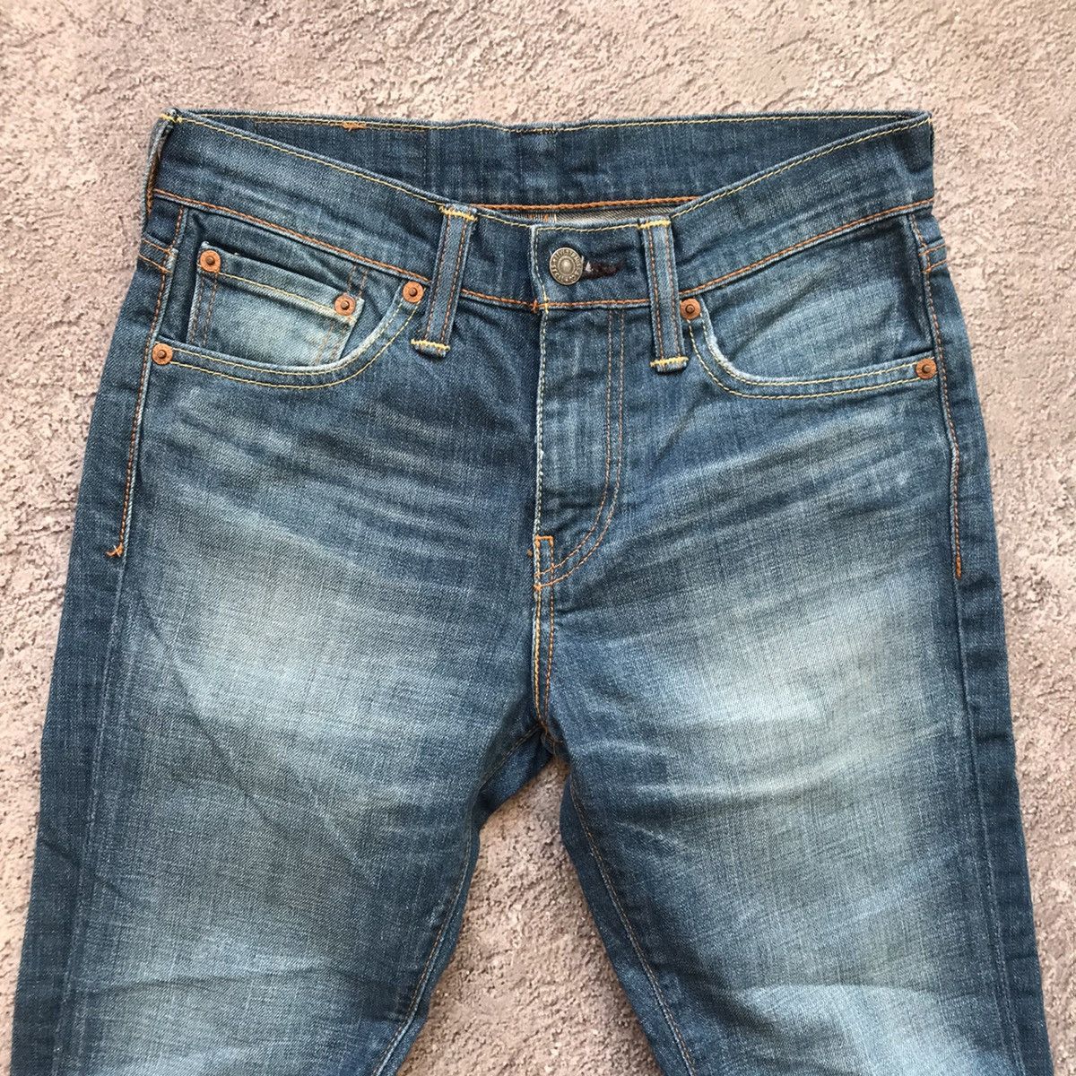 Vintage Vintage 90s Levis Baggy Distressed Faded Grunge Jeans 28 Size US 28 / EU 44 - 3 Thumbnail