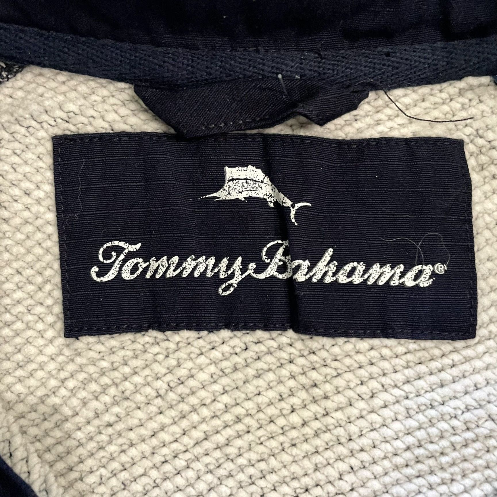 Tommy Bahama Tommy Bahama Jacket Adult Medium Blue 100% Cotton Windbreaker Mens Size US M / EU 48-50 / 2 - 4 Thumbnail
