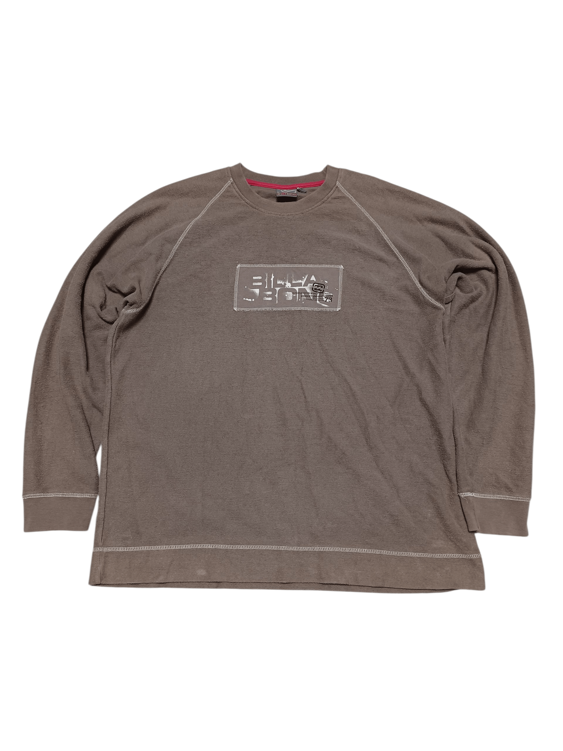 Billabong BILLABONG VINTAGE BIGLOGO BOXY SWEATSHIRT SK8 SURF Size US XL / EU 56 / 4 - 1 Thumbnail