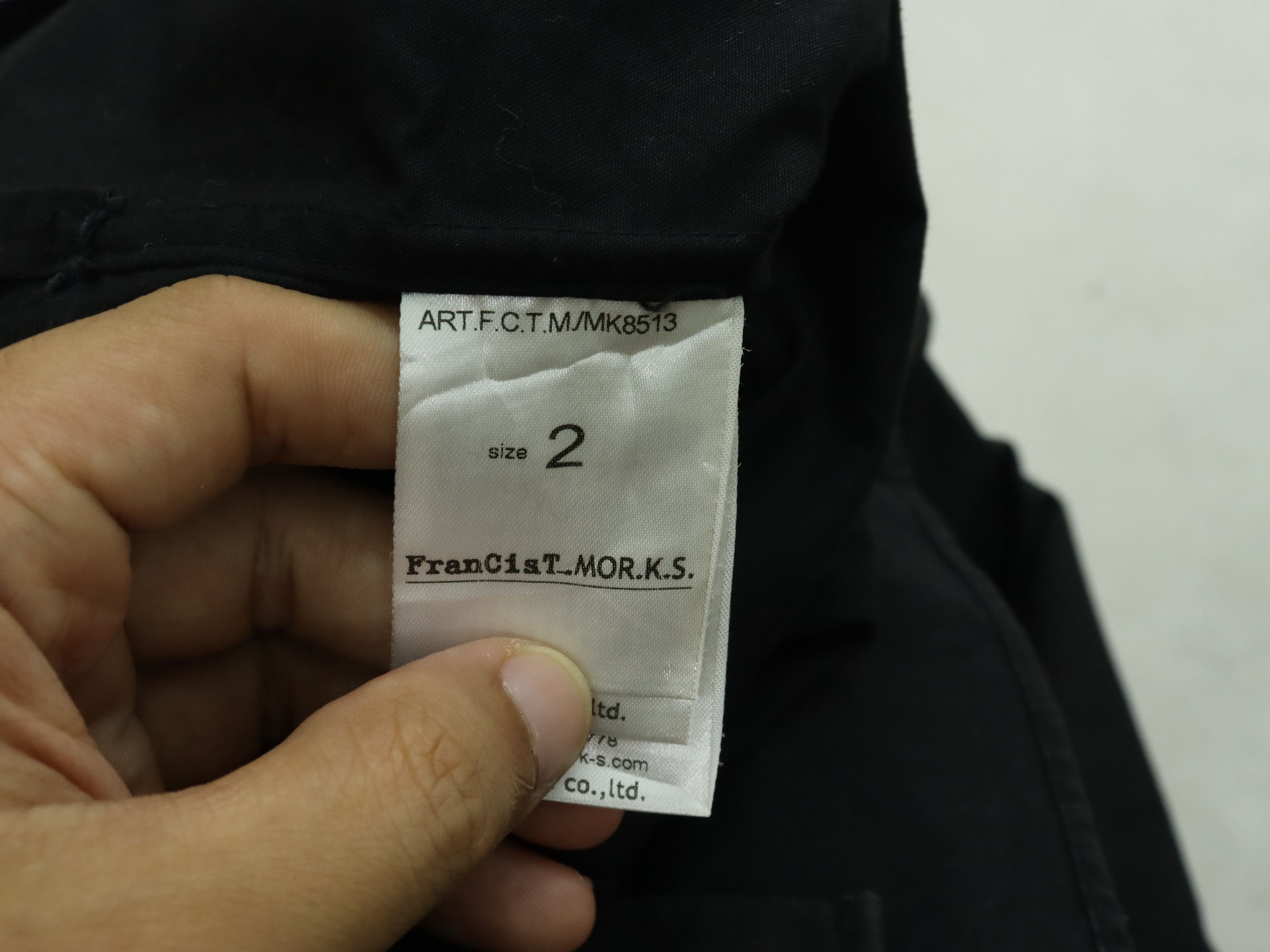 FranCisT MOR.K.S × Seditionaries Gothic Seditionaries Punk Horse Leather Trim Pocket LS Shirt Size US S / EU 44-46 / 1 - 13 Thumbnail