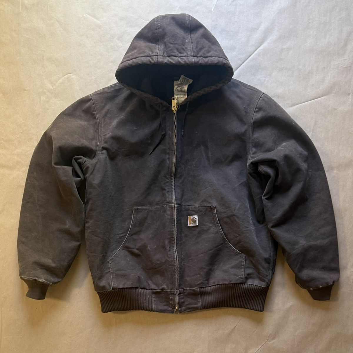 Final Drop - 2008 Carhartt Hooded Jacket J130 - Dark Brown
