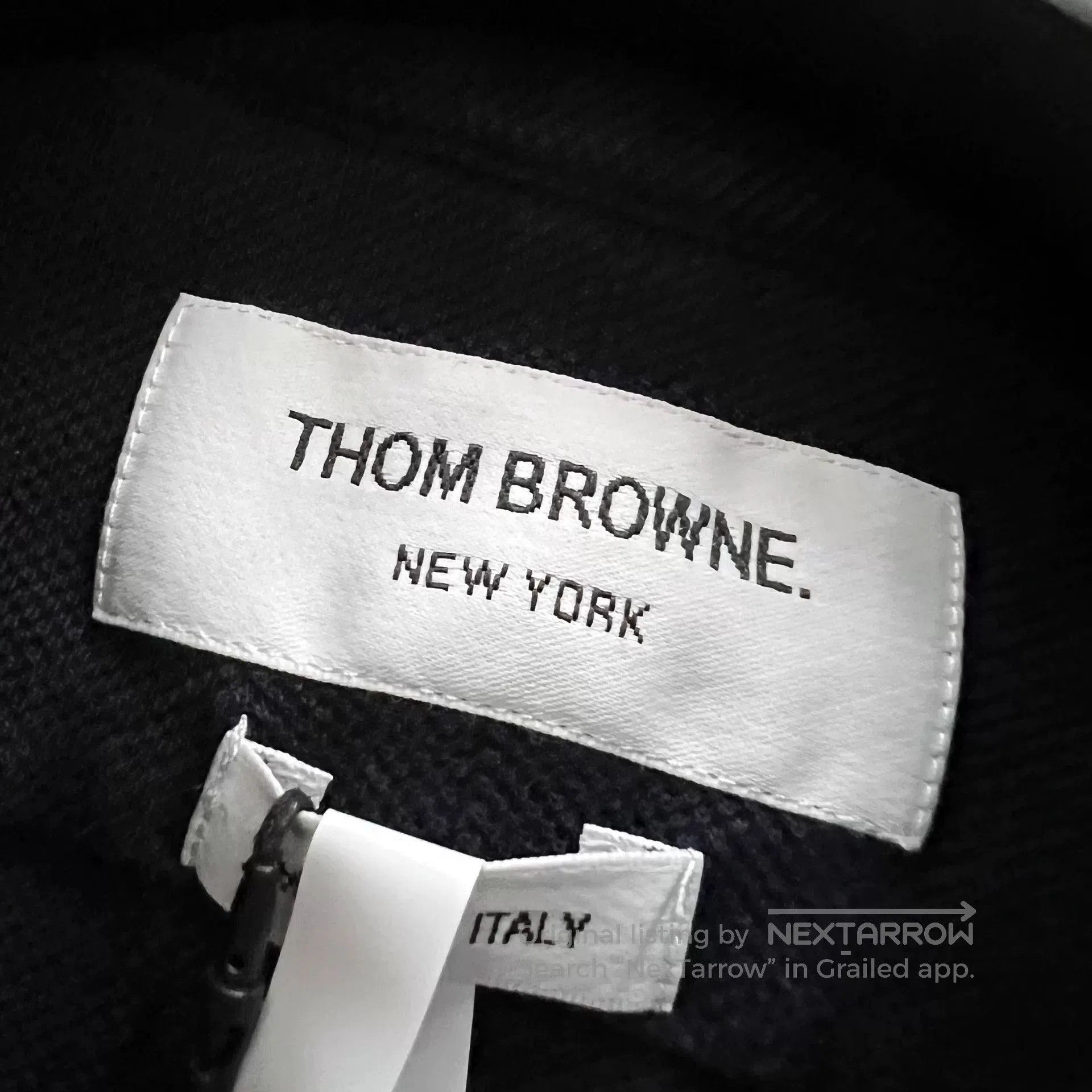 Thom Browne thom browne navy striped shirt with logo. Size US M / EU 48-50 / 2 - 5 Thumbnail