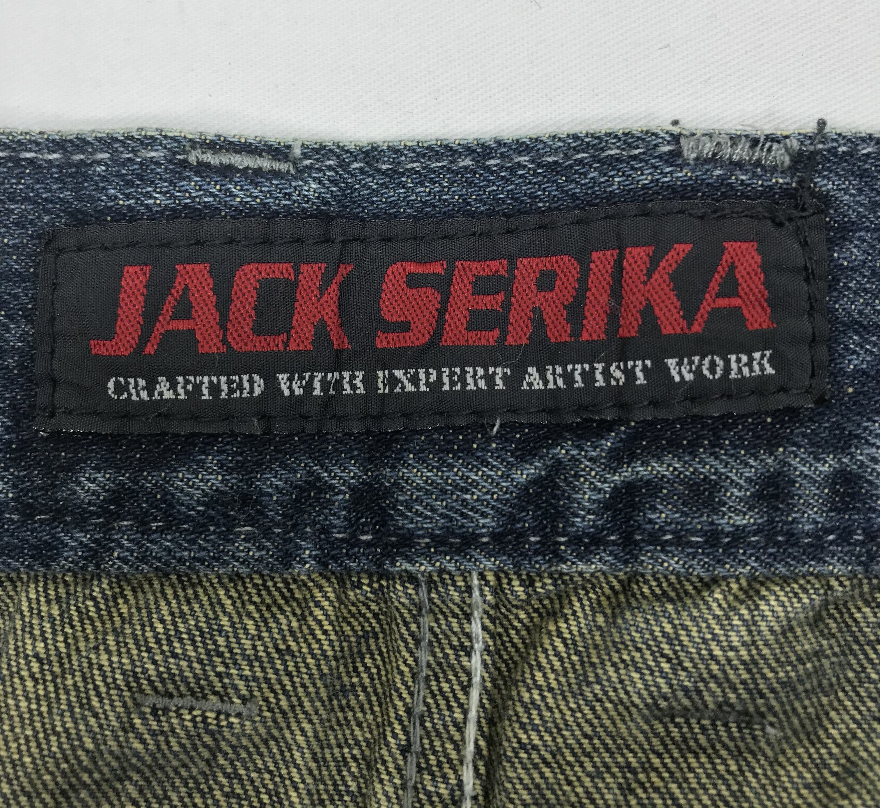 Japanese Brand Vintage Japanese Jack Serika Wings Printed Jeans Size US 30 / EU 46 - 12 Thumbnail