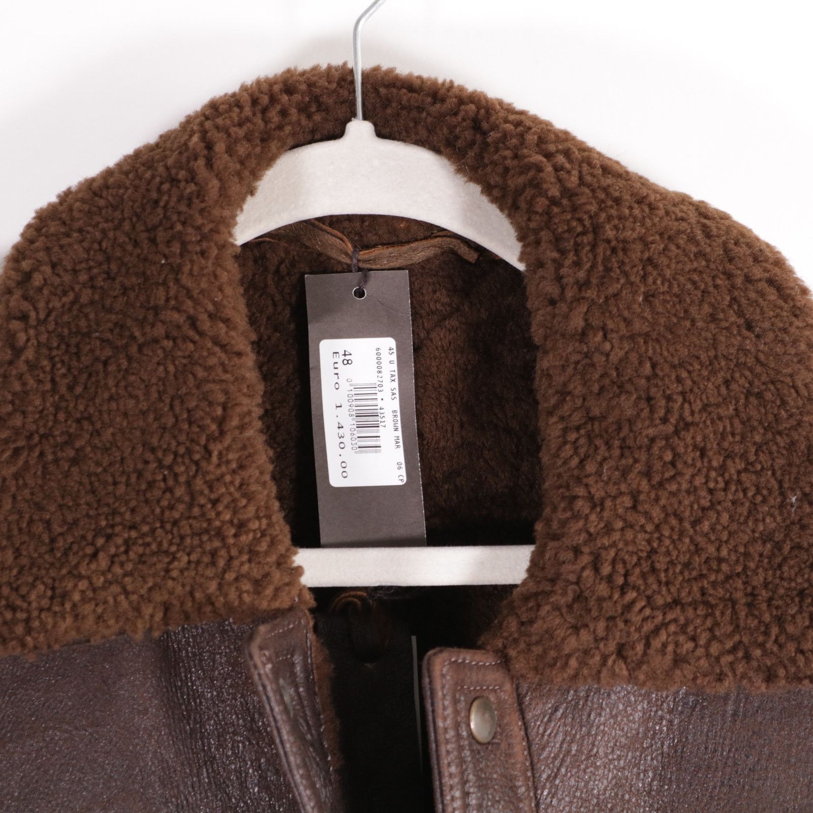 Salvatore Santoro Salvatore Santoro Leather Shearling Flight Jacket 48 New Size US M / EU 48-50 / 2 - 3 Thumbnail