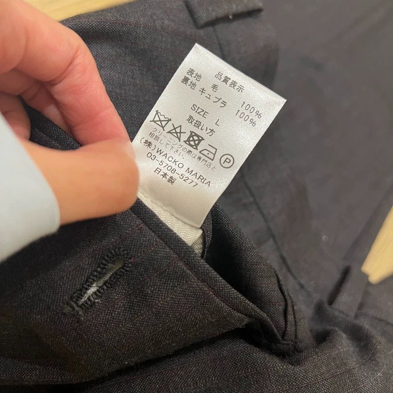 Wacko Maria WACKO MARIA SizeL Dress pants (almost new) WACKO MARIA Guil Size US 30 / EU 46 - 7 Thumbnail