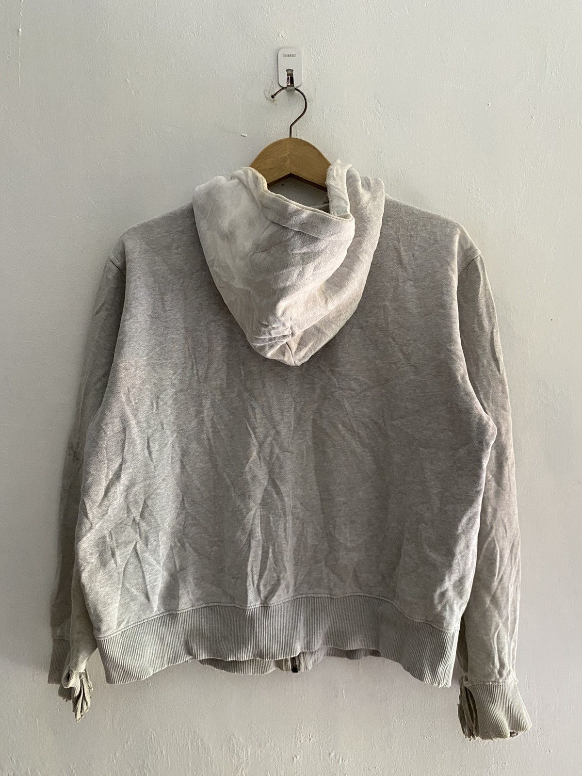 Oshkosh × Vintage 1980s oshkosh destroyed grunge hoodie Size US M / EU 48-50 / 2 - 2 Thumbnail