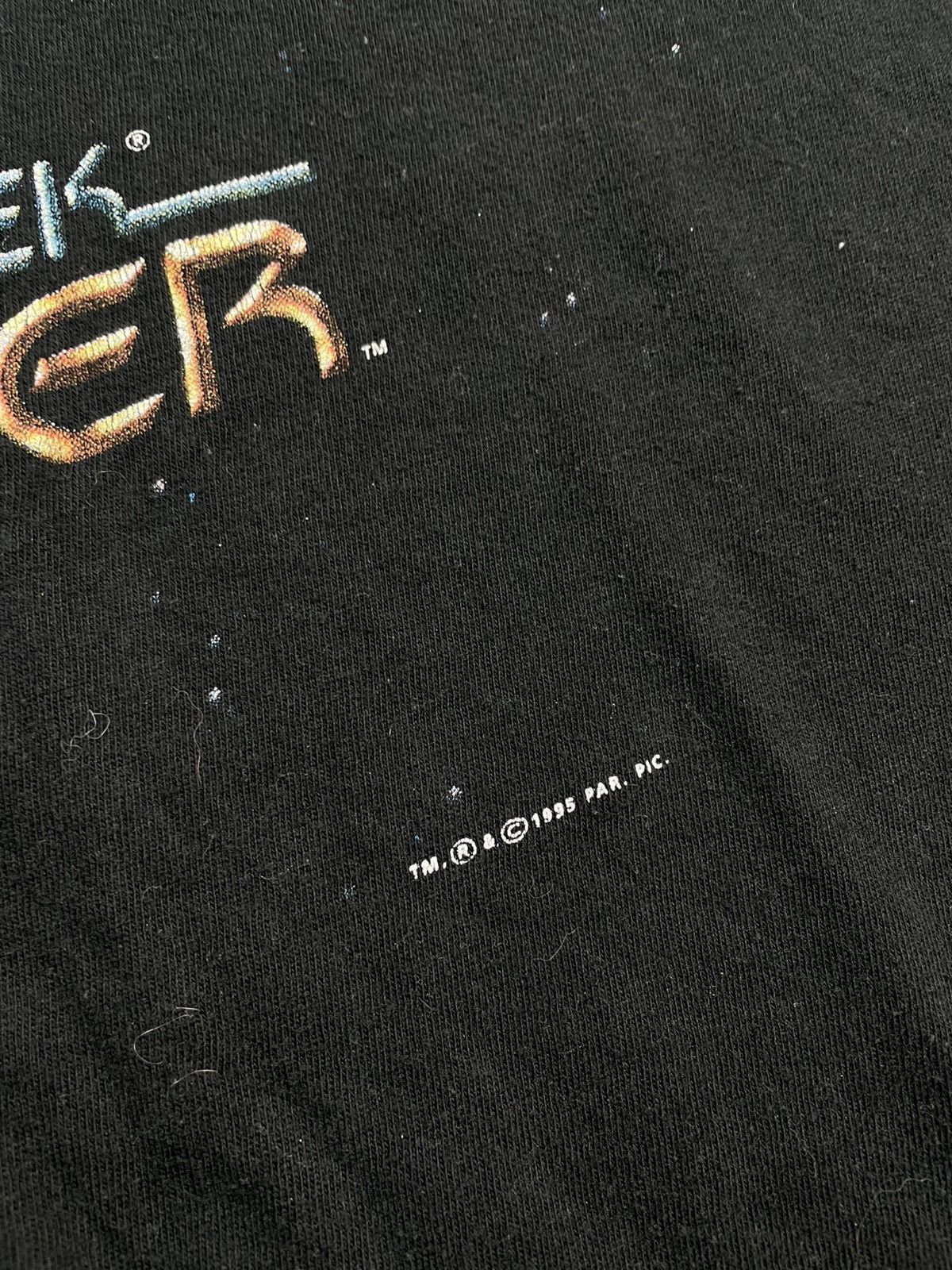 Band Tees × Vintage Star Trek Voyager 1995 T-shirt Vintage Size US L / EU 52-54 / 3 - 3 Thumbnail