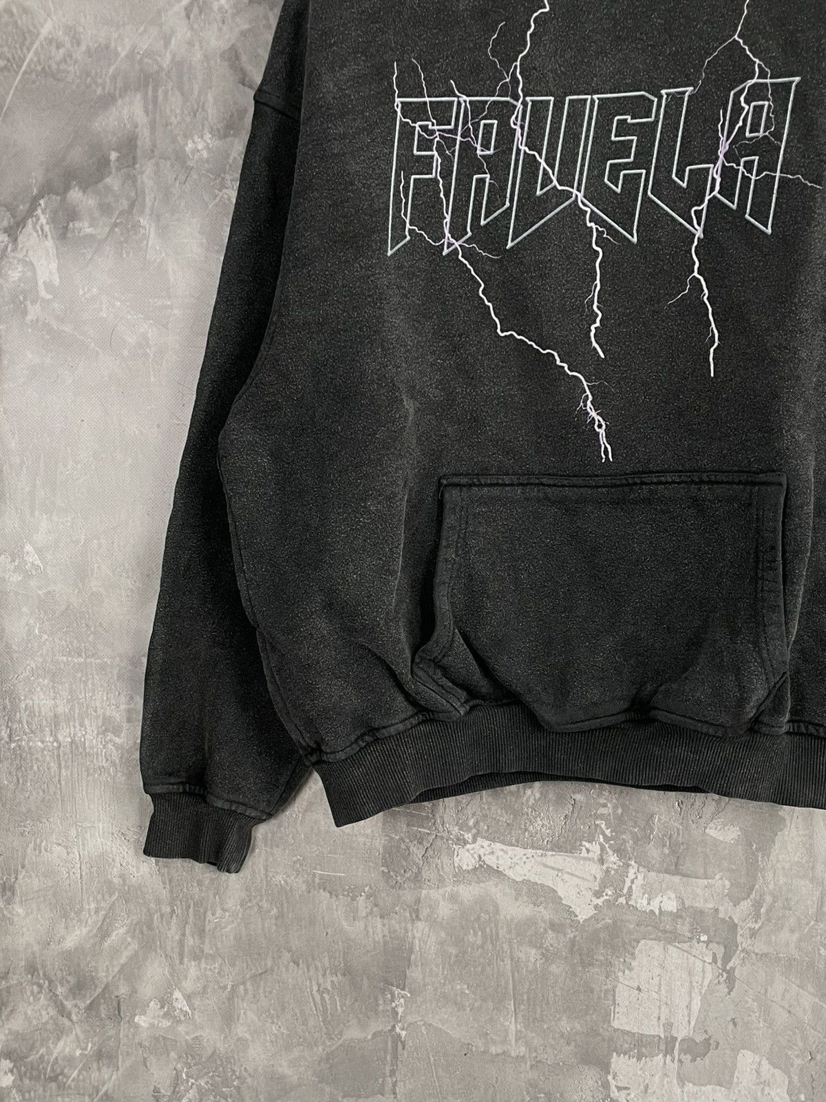 FAVELA Y2K Favela Clothing Skate Baggy Style Faded Grunge Hoodie Size US M / EU 48-50 / 2 - 5 Thumbnail