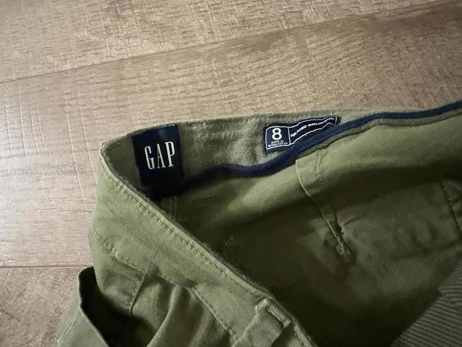 Gap GAP Olive Green Chino Pants Size 8 Size 30" / US 8 / IT 44 - 4 Thumbnail