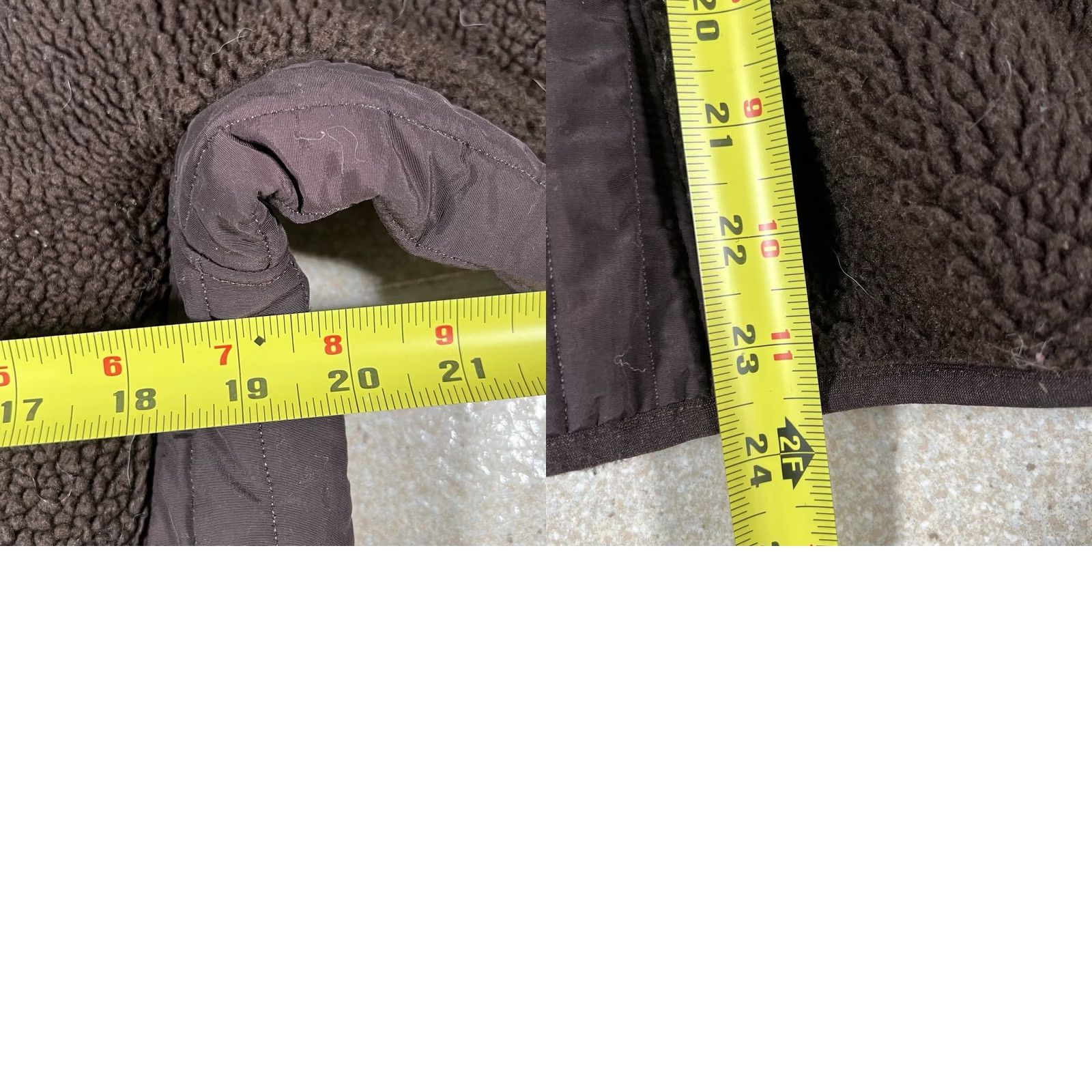 Patagonia VINTAGE Patagonia Synchilla Retro-X Jacket Womens Medium Espresso Brown Fleece Size M / US 6-8 / IT 42-44 - 8 Thumbnail