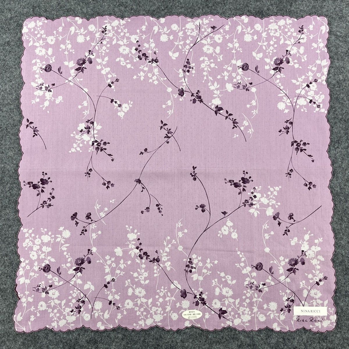 Nina Ricci Nina Ricci Handkerchief / Bandana / Neckerchief B375 Size ONE SIZE - 2 Thumbnail
