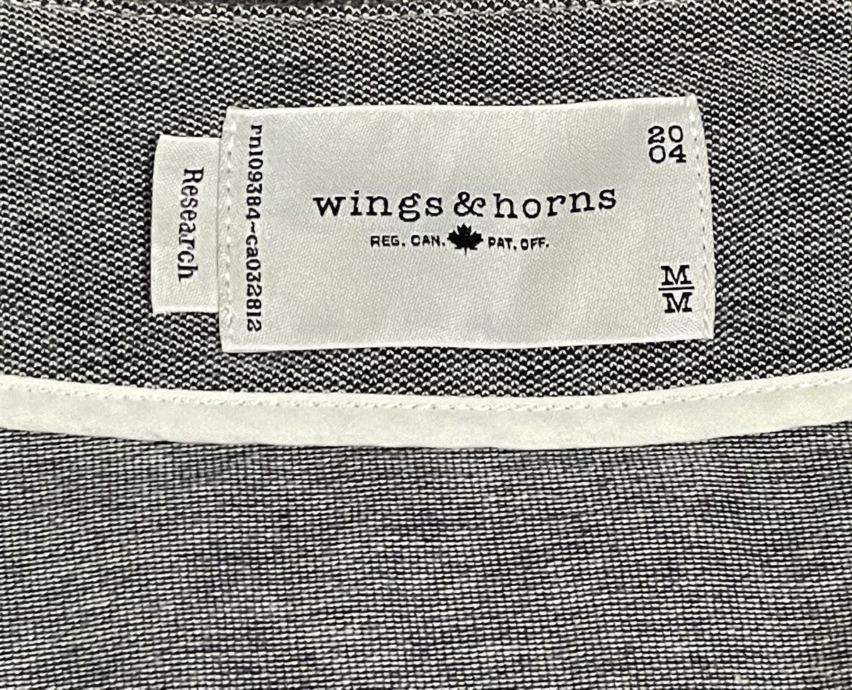 Wings + Horns Wing + Horns Grey Research Cardigan Size US M / EU 48-50 / 2 - 8 Thumbnail