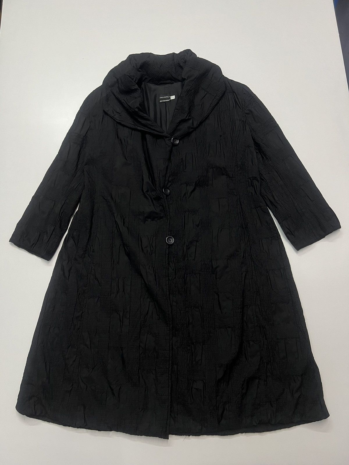 Marimekko MARIMEKKO JUKKA RINTALA PETER PAN COLLAR COAT Size US M / EU 48-50 / 2 - 1 Thumbnail