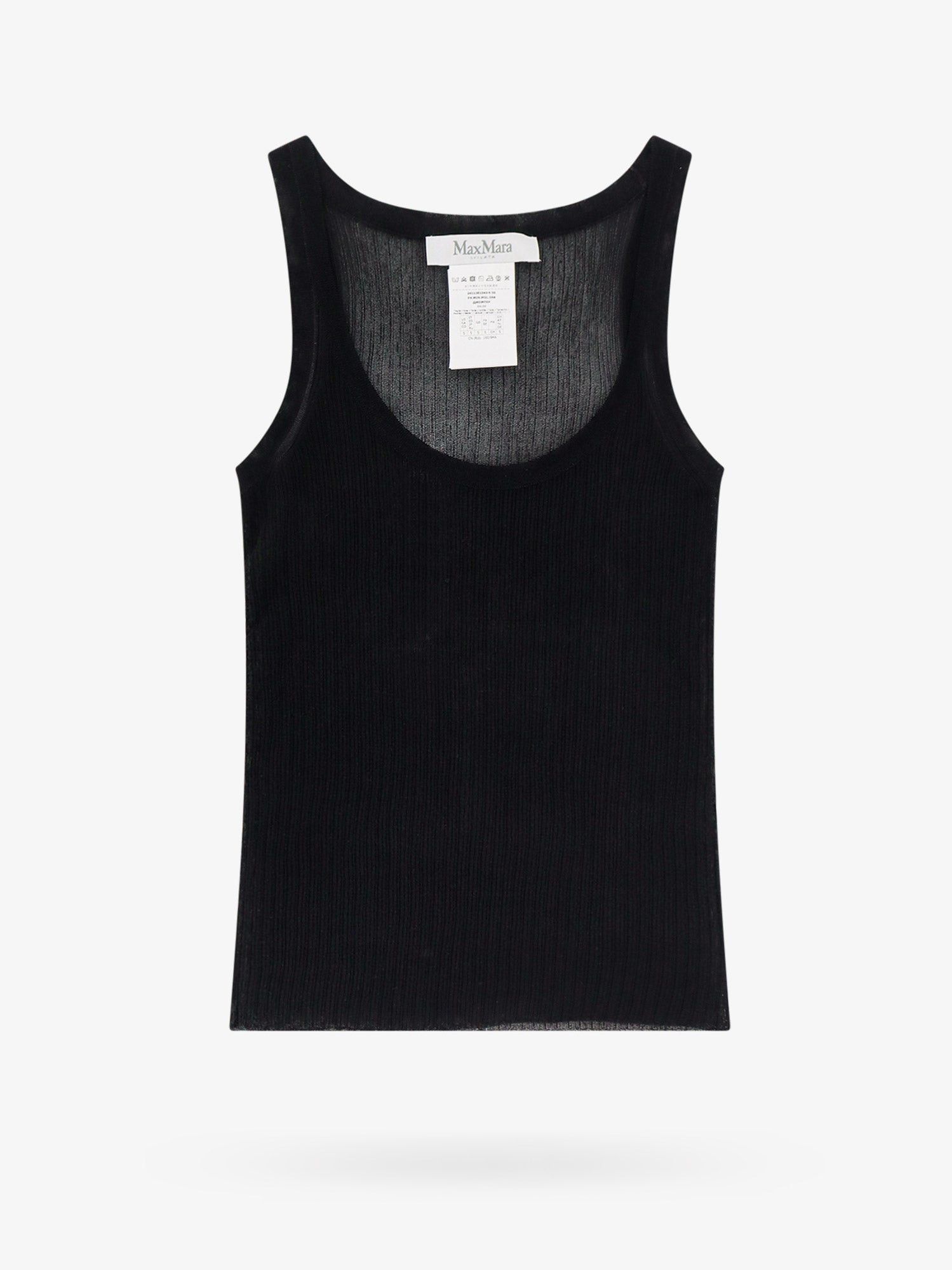 image of Max Mara Bastia Woman Black Top, Women's (Size Large)