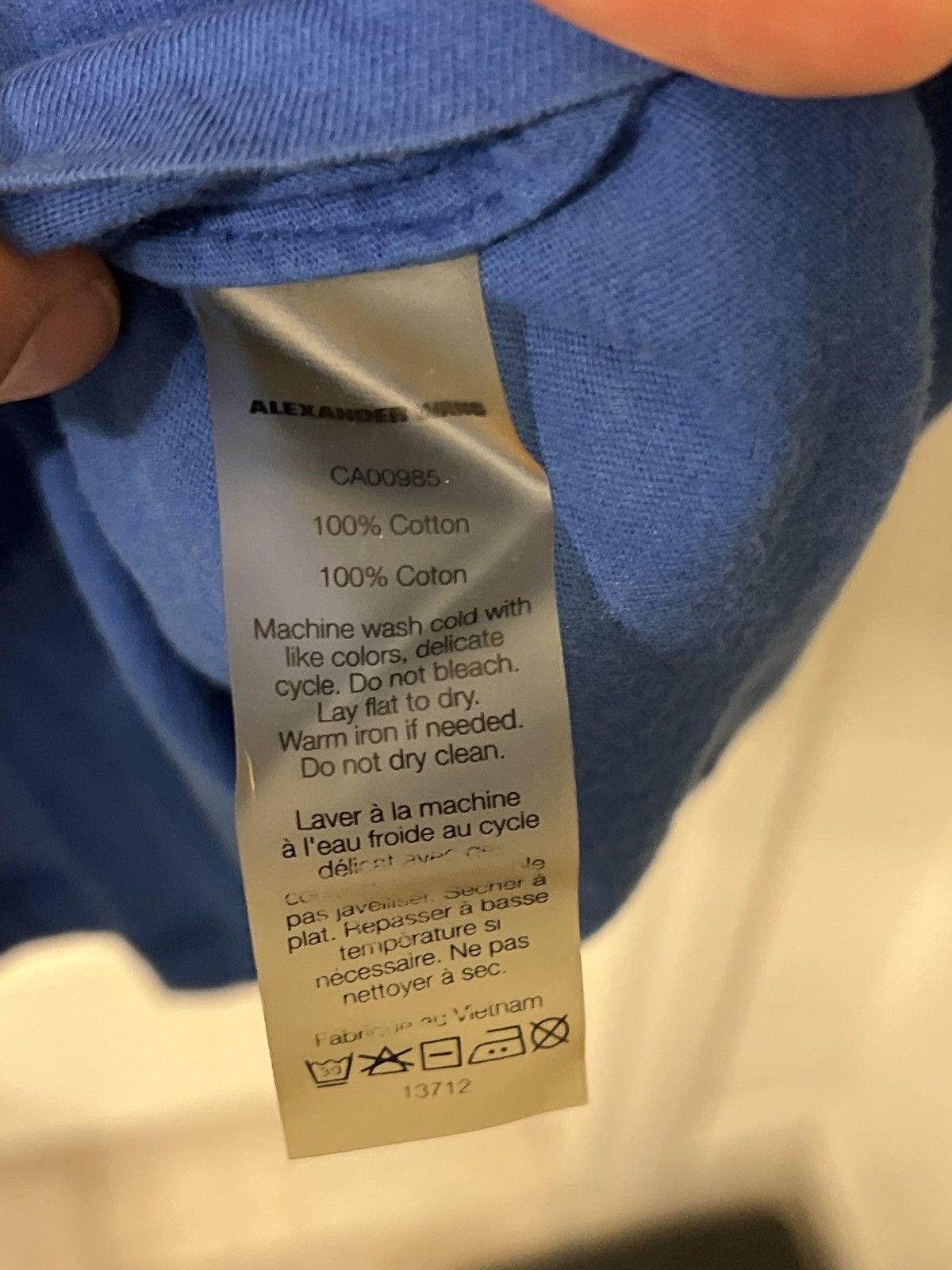 Alexander Wang × T by Alexander Wang T by Alexander Wang sz Small Cotton Crewneck Tee Size US S / EU 44-46 / 1 - 4 Thumbnail