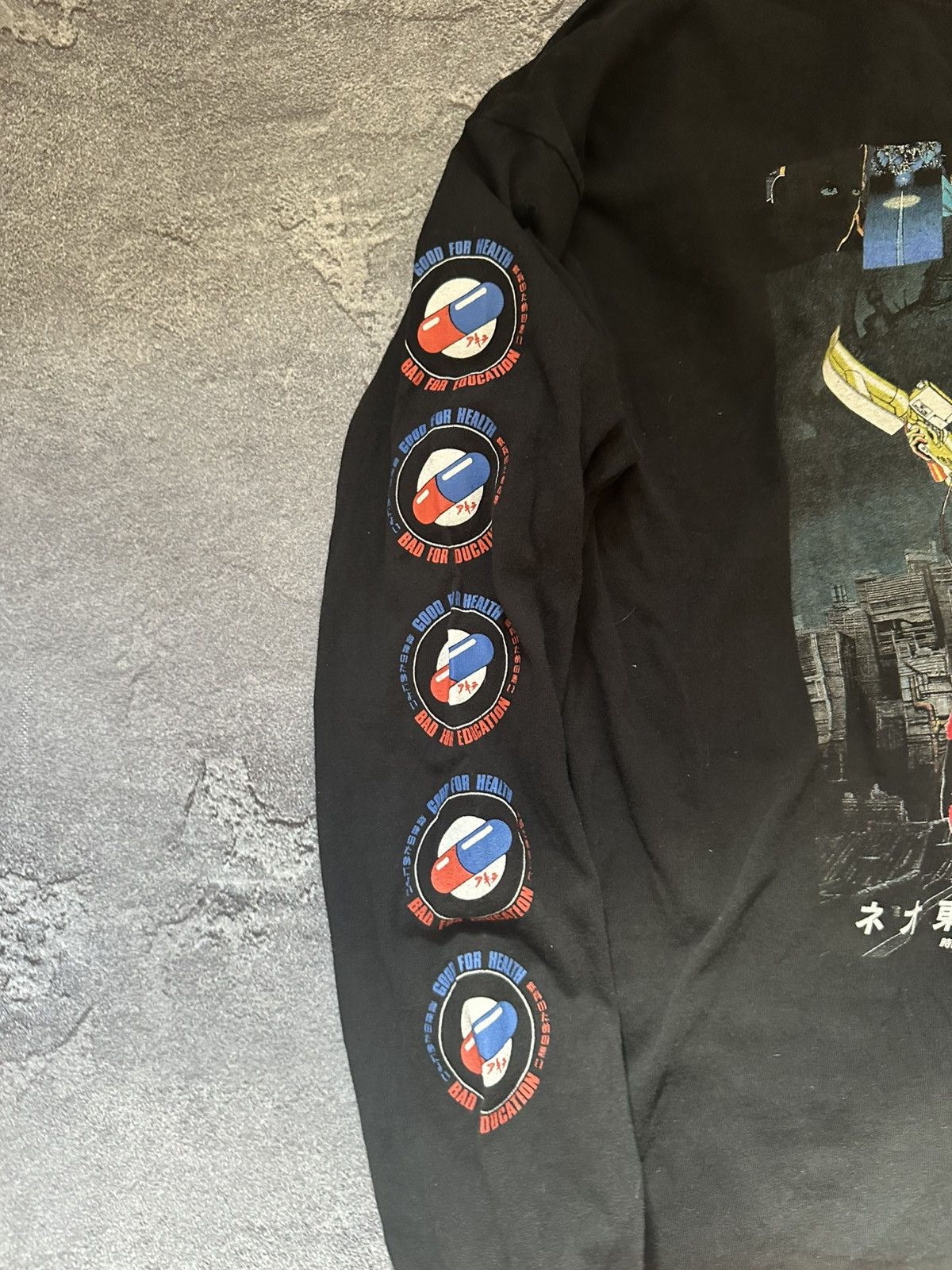 Anime Akira Vintage Anime Movie Long Sleeve Shirt Size US XL / EU 56 / 4 - 7 Thumbnail