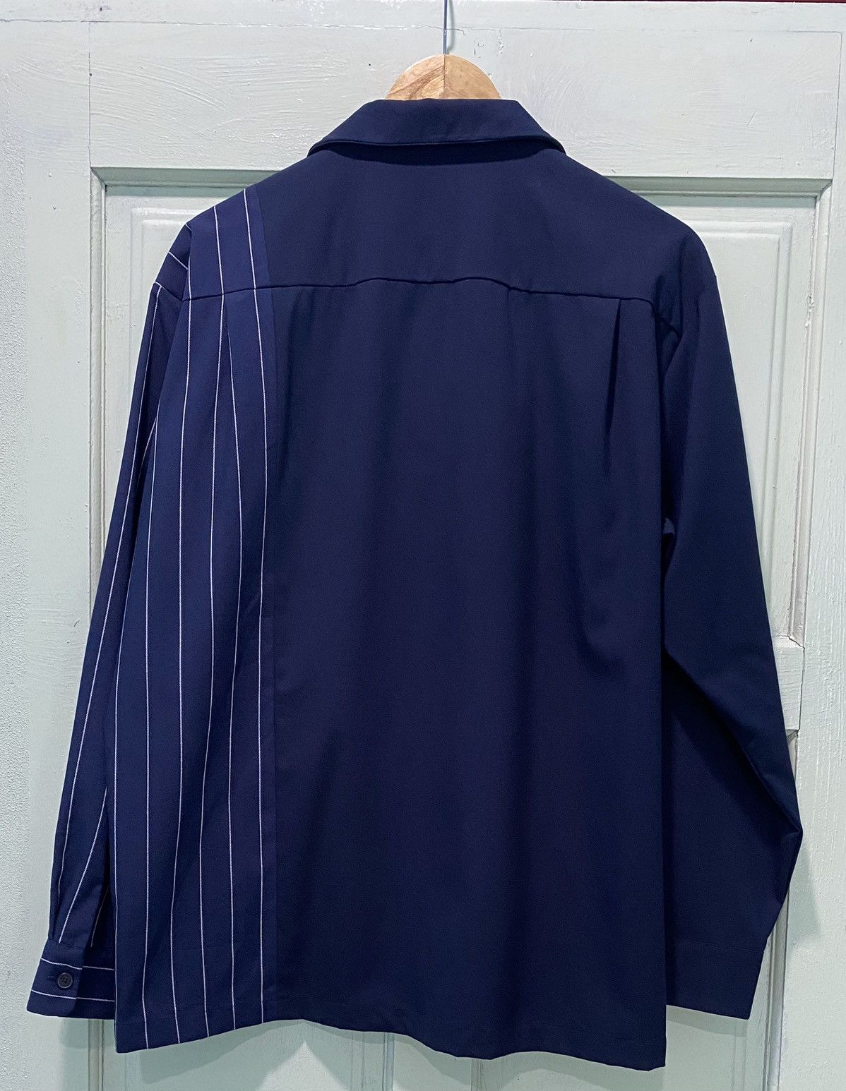 Maison MIHARA YASUHIRO Miharayasuhiro x GU Striped Shirt Button up Nice Design Size US L / EU 52-54 / 3 - 4 Thumbnail