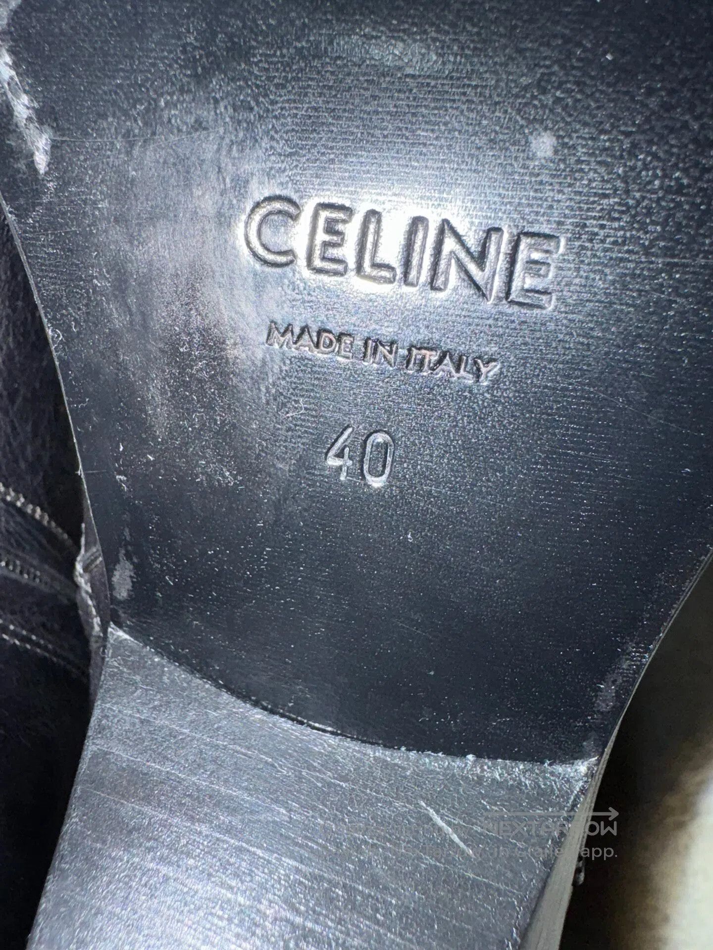 Celine CELINE Metal Toe Zipper Boots| Size US 9.5 / IT 39.5 - 8 Thumbnail
