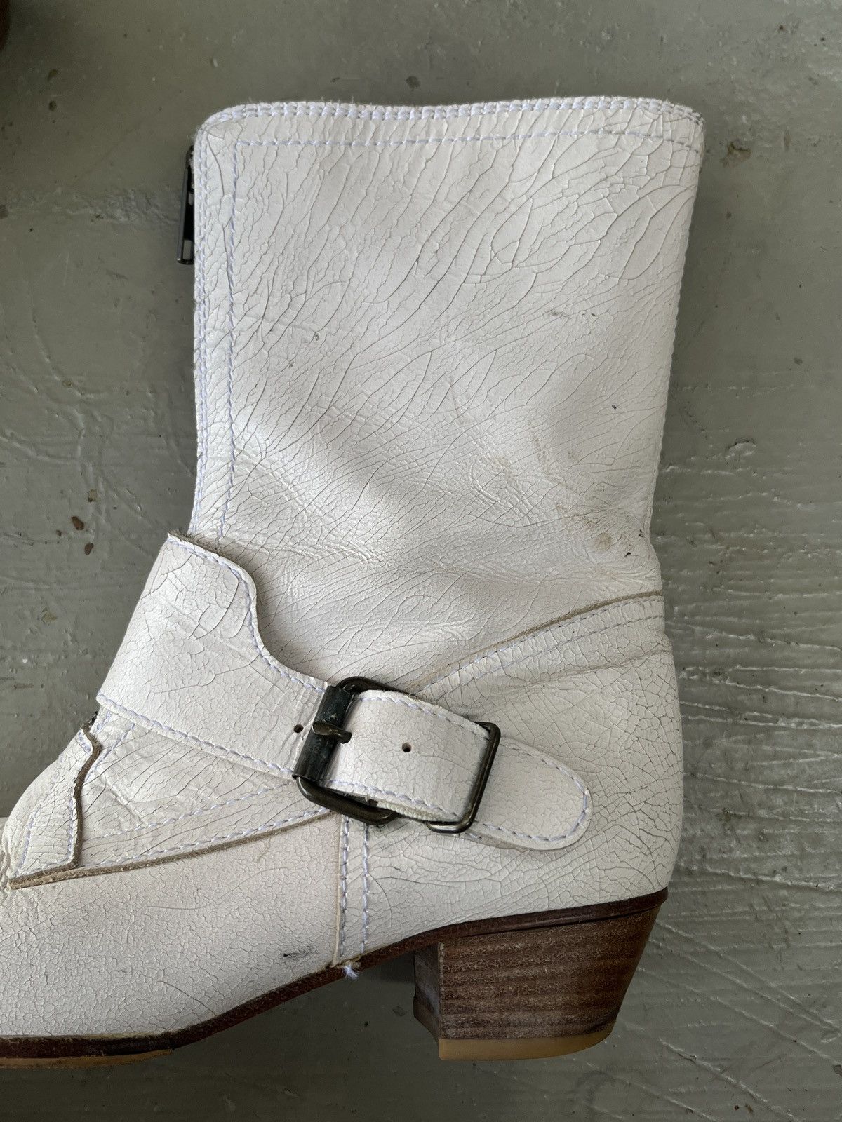 KMRii Issey Miyake Artisanal Margiela Style Leather Boots Size US 8.5 / IT 38.5 - 15 Thumbnail