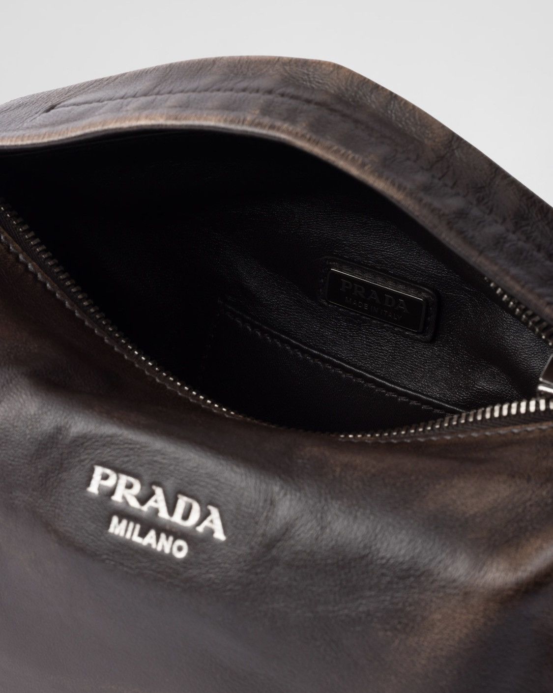 Prada Prada Nappa Leather Shoulder Bag 🚫READ DESCRIPTION🚫 Size ONE SIZE - 15 Thumbnail